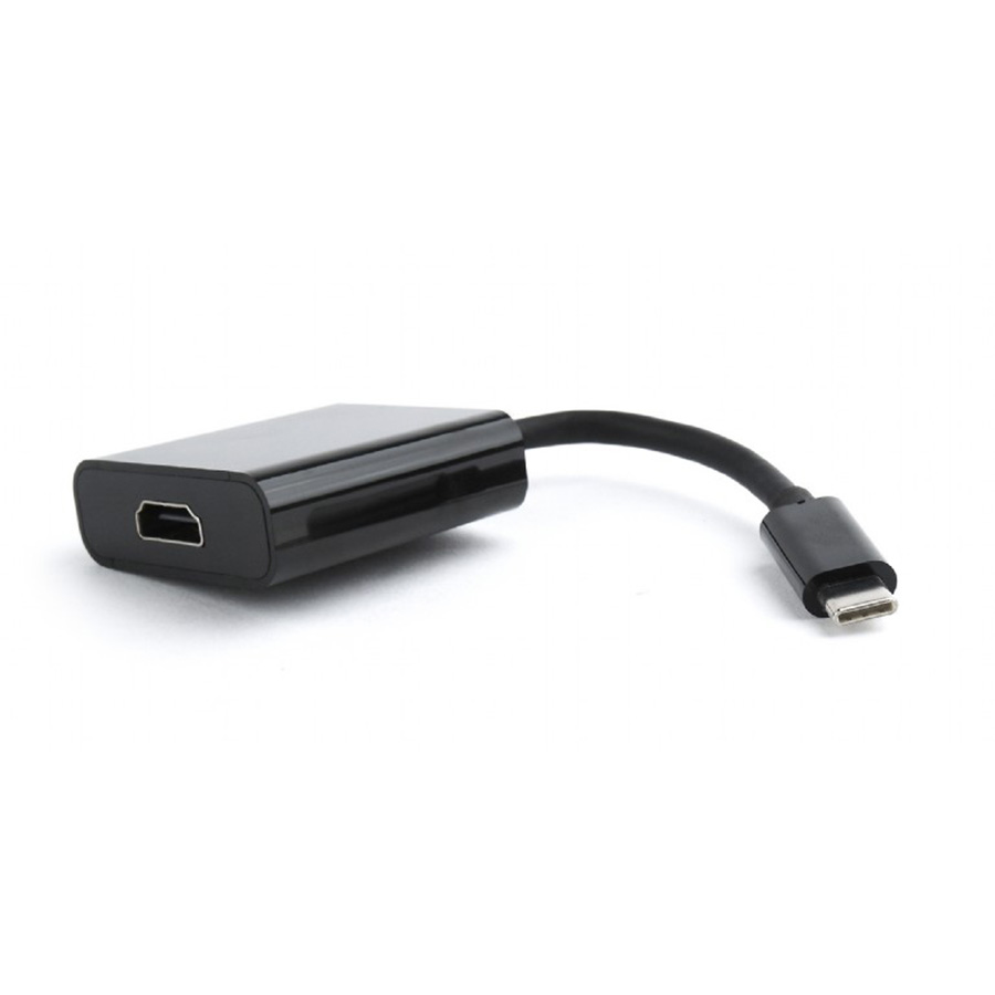 0114391_usb-adapter-type-c-to-dual-hdmi-adapter-4k-60hz-black-gembird-a-cm-hdmif2-01 USB adapter Type-C to dual HDMI adapter, 4K 60Hz, black, GEMBIRD, A-CM-HDMIF2-01 - Image 1