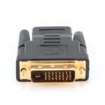 HDMI adapter A-HDMI-DVI-2, HDMItoDVI F-M gold conn., BULK, GEMBIRD - Image 2