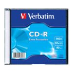 CD-R,VERBATIM, 700 MB,52X,EXTRA PRO.SLIM CASE - Image 2