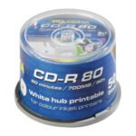 CD-R TRAXDATA, 700 MB, 52X, CAKE 50 kom PRINTABLE WHITE