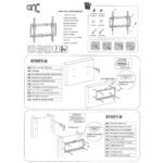 Zidni nosač GNC PSW698ST, 26"-55", 30kg, VESA 400x400, nagib, low profile 25mm - Image 3