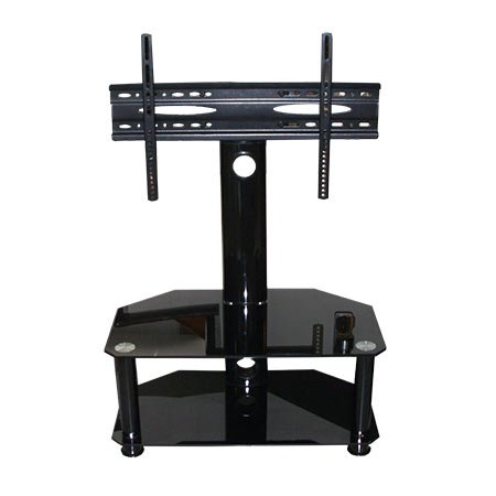 0060490_stalak-za-tv-gnc-avs906-1-staklo-blackblack Stalak za TV GNC AVS906-1, staklo black/black - Image 1