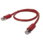 Patch kabl GEMBIRD PP12-0.5M/R, 0,5m, cat.5e, red - Image 2