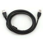USB 2.0 kabal GEMBIRD CCF-USB2-AMAF-10, 3m, A-A ext cable, premium, ferrit - Image 2