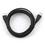 USB 2.0 kabal CCP-USB2-AMAF-10, 3m, A-A BLACK ext cable, GEMBIRD - Image 2