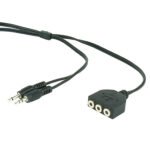 Produžni kabl za slušalice i mik., GEMBIRD, 1m, CC-MIC-1 - Image 2