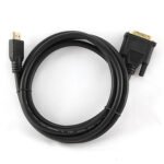 HDMI kabl, HDMItoDVI 1,8m M-M gold conn., BULK, GEMBIRD CC-HDMI-DVI-6 - Image 2