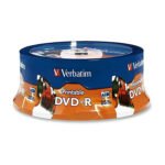 DVD-R, VERBATIM,4,7 GB,16X, spindle 25 KOM PRINTABLE