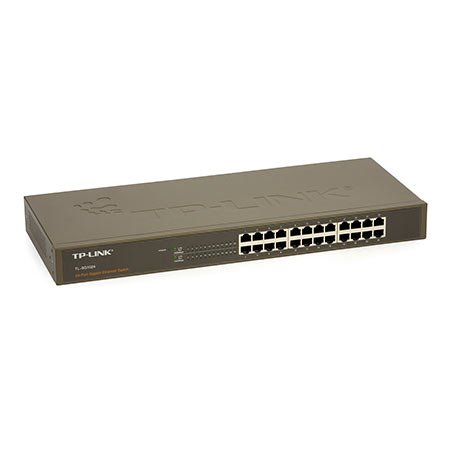 0064924_switch-24-portni-101001000-tp-link-tl-sg1024 SWITCH 24 portni 10/100/1000 TP-Link TL-SG1024 ,1U 19" rack-mountable - Image 1
