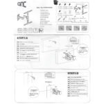 Zidni nosač GNC PSW763M, 32"-55", 25kg, VESA 400x400 - Image 3