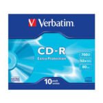 CD-R,VERBATIM, 700 MB,52X,10/1 EXTRA PRO.SLIM CASE - Image 2
