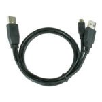 USB 2,0 DUAL kabal A-mini5PM, 1m, GEMBIRD CCP-USB22-AM5P-3 - Image 2