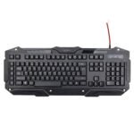 Tastatura GEMBIRD, KB-UMGL-01 Gaming, 5 custom macro, USB, 3-color backlight, USA layout - Image 2
