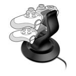 SPEEDLINK TWINDOCK punjač za dva PS4 game pad-a, black, SL-4511-BK - Image 3