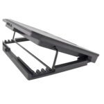 Postolje za notebook ESPERANZA SAMUM, do 17", ventilator+kontrola, ergonomski podesivo USB hub EA141 - Image 2