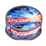 DVD-R TITANUM 4,7 GB X16, CAKE BOX 25 kom, 1280 - Image 2