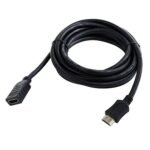HDMI extension kabl, GEMBIRD, CC-HDMI4X-15, M-F, v.2.0, 4,5m, support Ethernet, 3D - Image 2