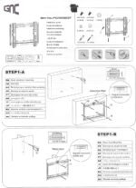 Zidni nosač GNC PSW698SSF 17"-43", 20kg, VESA 200x200, FIXED - Image 3