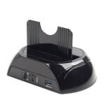 Postolje za externi 2,5" i 3.5" SATA HDD GEMBIRD, USB 3.0, black, HD32-U3S-2 - Image 4