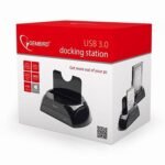 Postolje za externi 2,5" i 3.5" SATA HDD GEMBIRD, USB 3.0, black, HD32-U3S-2 - Image 5