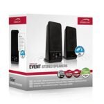 Zvučnici 2.0 SPEEDLINK EVENT Stereo, black, SL-8004-BK - Image 4