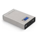 PowerBank ESPERANZA KINETIC, 8400mAh, SILVER, LED Flashlight, LCD Screen, EMP108S - Image 2