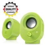 Zvučnici 2.0 SPEEDLINK SNAPPY Stereo, green, USB, SL-8001-GN