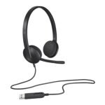 Slušalice sa mikrofonom, Logitech H340, USB, Noise-canceling Rotating microphone, 981-000475/509 - Image 2