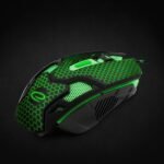 Miš ESPERANZA GAMING COBRA 6D MX207, 2400dpi, GREEN, ergonomic, EGM207G - Image 2
