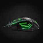 Miš ESPERANZA GAMING WOLF 7D MX201, green, 2400dpi, double-click, ergonomic, EGM201G - Image 2