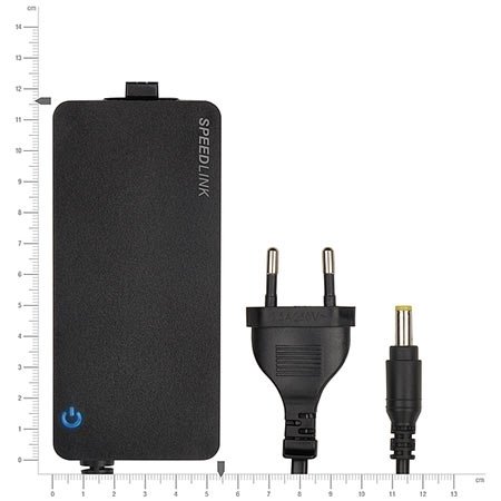 0083707_ac-adapter-za-notebook-speedlink-pecos-universal-90w-sl-6955-bk AC ADAPTER za notebook SPEEDLINK PECOS UNIVERSAL 90W SL-6955-BK - Image 1
