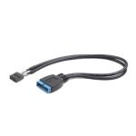 USB adapter/kabl interni GEMBIRD, USB 2.0 to USB 3.0, 20 pin.male to 9pin front USB, CC-U3U2-01 - Image 2