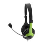 Slušalica sa mikrofonom ESPERANZA ROOSTER, volume control, green, EH158G - Image 3