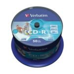 CD-R,VERBATIM, 700 MB,52X,spindle 50 kom WRAP,printable,43794 - Image 2