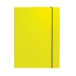 FASCIKLA SA GUMICOM A4 600gr.FORNAX,žuta