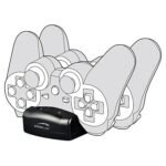 SPEEDLINK JAZZ stanica za punjenje dva PS3 gamepada, black SL-440001-BK - Image 2