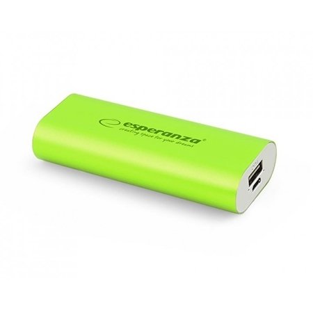0086237_powerbank-esperanza-hadron-4400mah-green-emp105g PowerBank ESPERANZA HADRON, 4400mAh, GREEN, EMP105G - Image 1