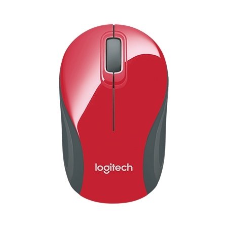 0086633_mis-logitech-m187-red-wireless-mini-910-002742 Miš LOGITECH M187, RED, wireless mini, 910-002742 - Image 1