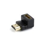 HDMI adapter GEMBIRD A-HDMI90-FML, HDMI muško-ženski, 90 stepeni konektor