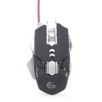 Miš GEMBIRD MUSG-05, USB, optical, gaming, programmable, 7-button, full ergonomic, 4000
