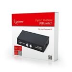 Manual USB data 2port switch 2>1, GEMBIRD, DSU-21 - Image 3