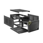 Kućište SHARKOON gaming, Mini-ITX, Shark Zone C10, USB 3.0, ventilator 1x 120 - Image 4