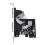 Kontroler 2 serial port PCI-Express GEMBIRD SPC-22, 2 x RS232, low-profile