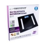 Kućna vaga ESPERANZA 8in1 bluetooth scale BESTFIT black, EBS016K - Image 4