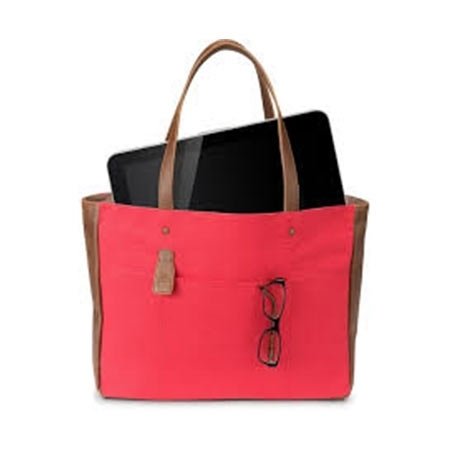 0090161_hp-torba-za-laptop-14-redbrown-women-canvas-tote-v1m57aa HP torba za laptop 14" Red/Brown Women Canvas Tote V1M57AA - Image 1
