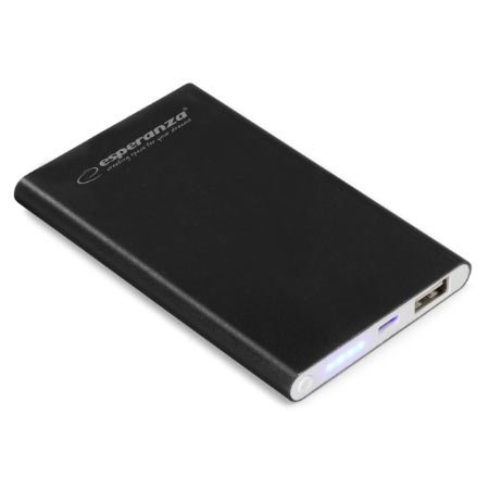 0090462_powerbank-esperanza-nucleus-4400mah-black-emp116k PowerBank ESPERANZA NUCLEUS, 4400mAh, BLACK, EMP116K - Image 1