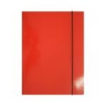 FASCIKLA SA GUMICOM A4 600gr.FORNAX,crvena