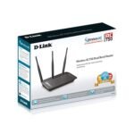 ROUTER D-Link DIR-809/E IR-809/E, Wireless AC750 Dual-Band Cloud Ethernet Router, max.brzina na 5Ghz 450 Mbps i 300 Mbps na 2,4 GHz 4x10/100 LAN
