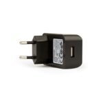 USB univerzalni punjač, 5V, 2,1A, GEMBIRD EG-UC2A-02, black - Image 2