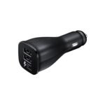 Auto punjač SAMSUNG ORG. dupli Fast Charge 15W USB USB 2.0 +micro USB kabl EP-LN920BBEGWW